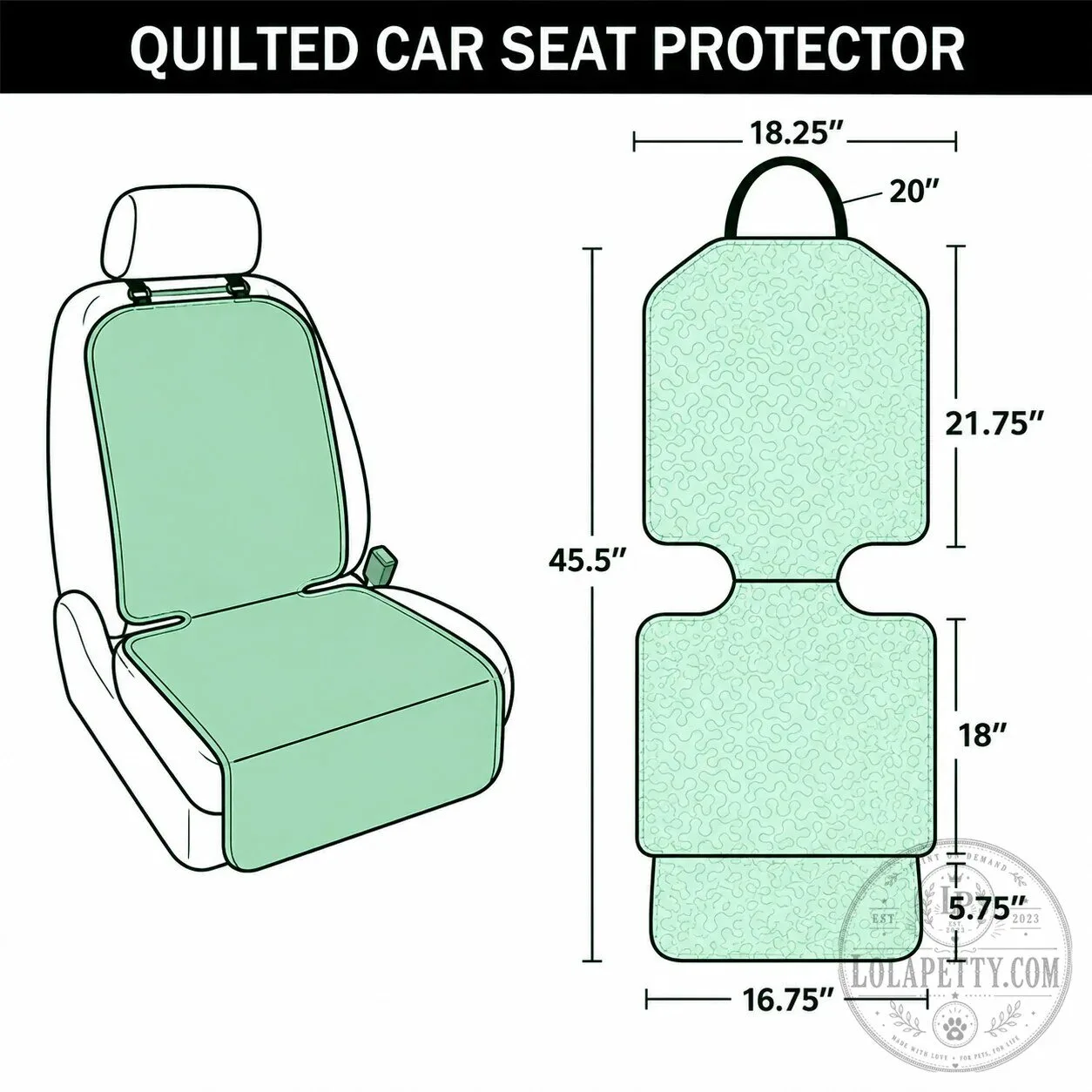 United States Military Veteran Flight Crew Quilted Car Seat Protector 6 United States Military Veteran Flight Crew Quilted Car Seat Protector