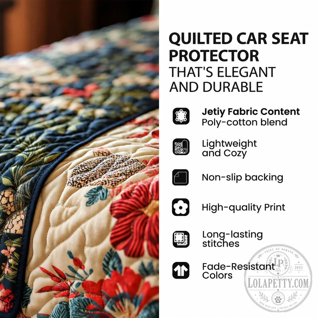United States Military Veteran Flight Crew Quilted Car Seat Protector 7 United States Military Veteran Flight Crew Quilted Car Seat Protector