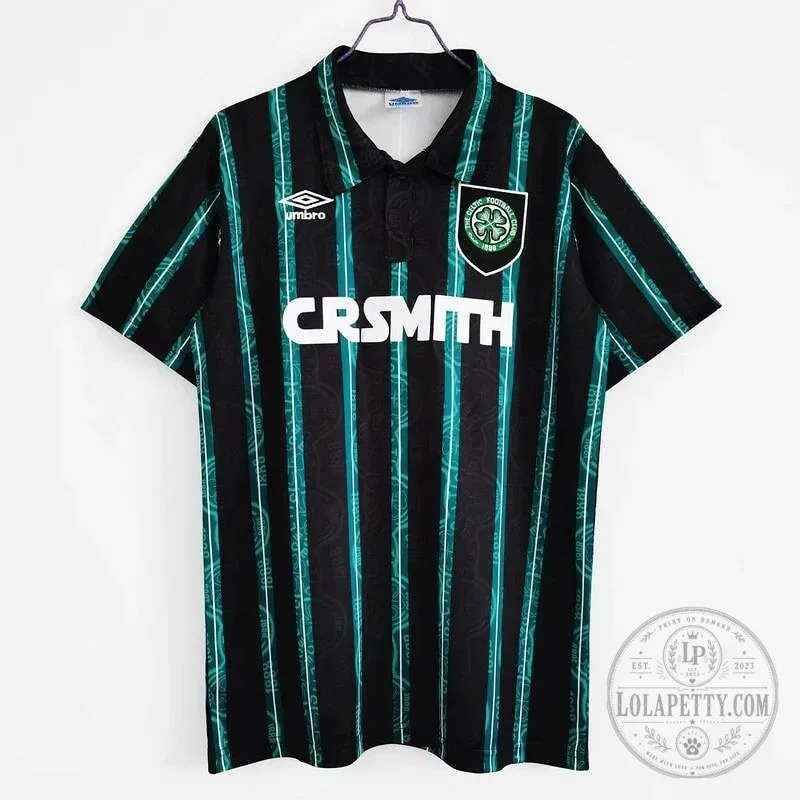Celtic Football Club 1992-1993 Away Retro Football Jersey