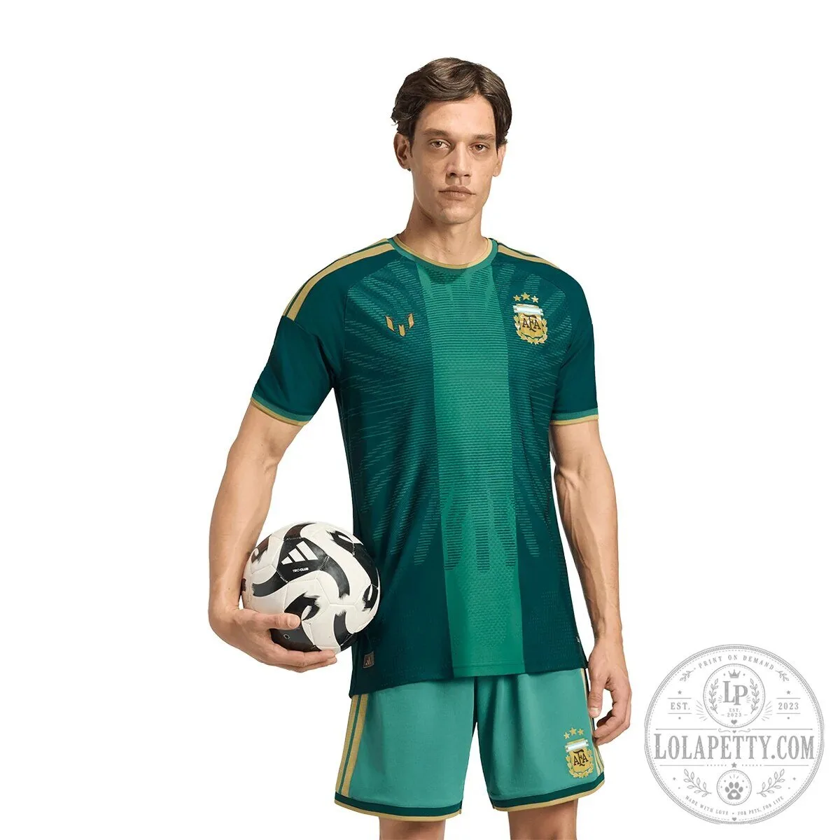 Argentina National Football Team Lionel Messi 2024 Copa America Away Jersey