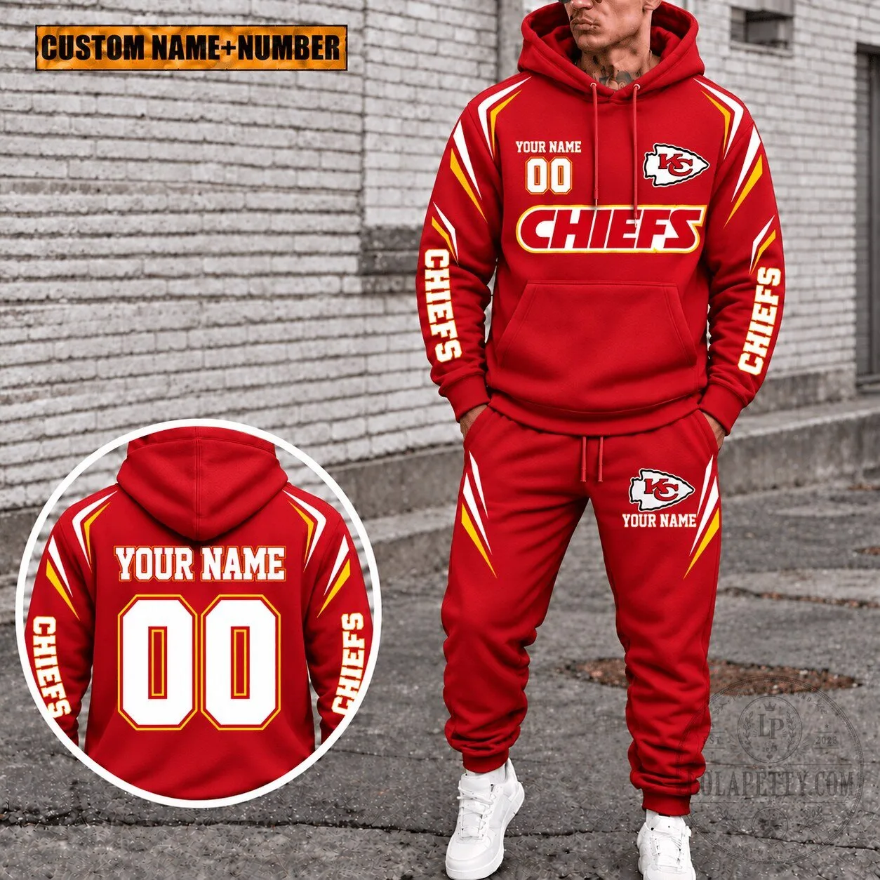 Kansas City Chiefs Personalized Hoodie