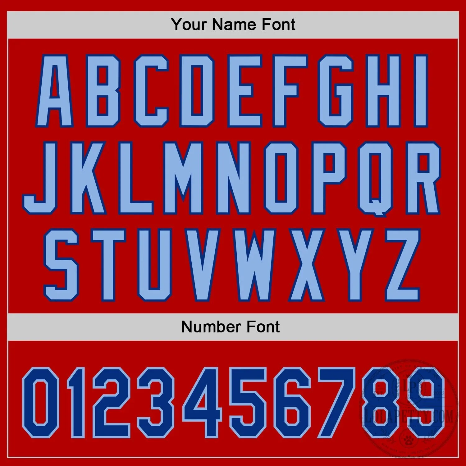 Custom Red Royal Blue Baseball Jersey with Personalized Name and Number 11 Custom Red Royal Blue Baseball Jersey with Personalized Name and Number