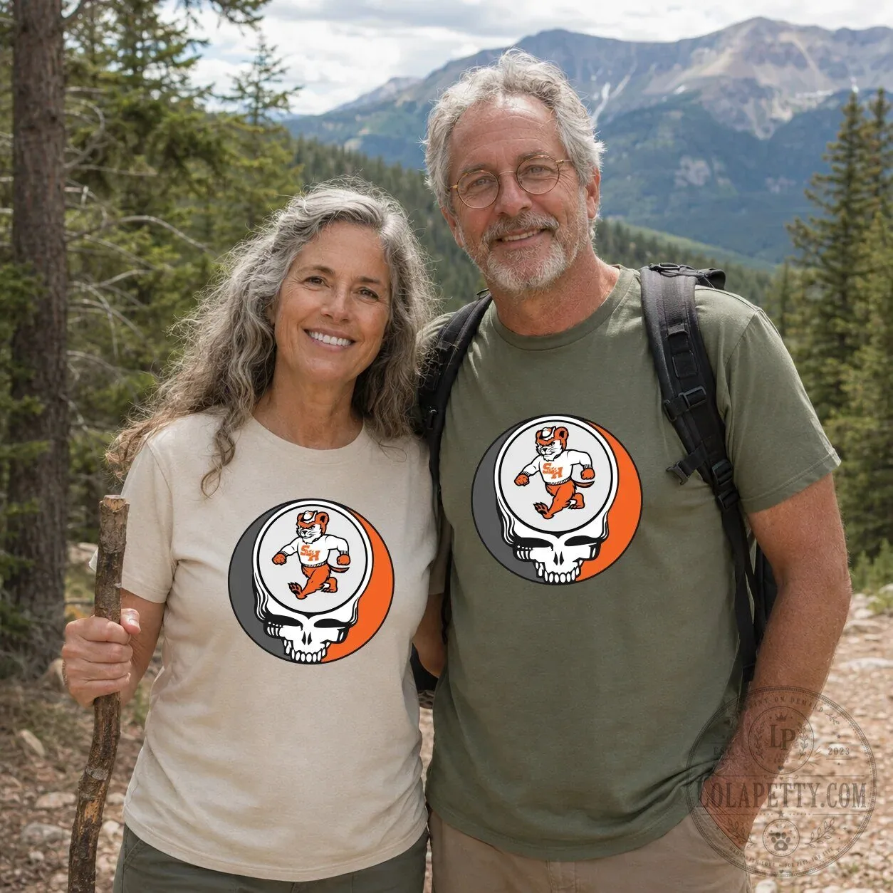 Sam Houston State University Bearkats Steal Your Face Grateful Dead T-Shirt