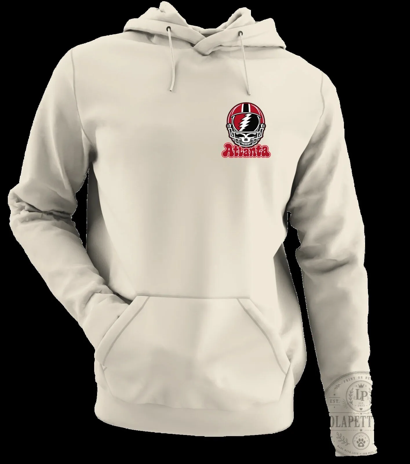Atlanta Grateful Dead Stealie Helmet Light Blue Hoodie 14 Atlanta Grateful Dead Stealie Helmet Light Blue Hoodie