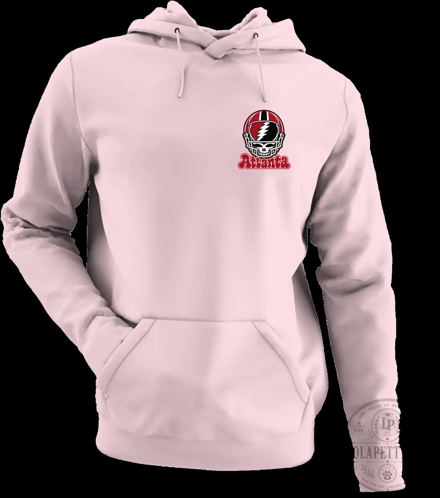 Atlanta Grateful Dead Stealie Helmet Light Blue Hoodie 15 Atlanta Grateful Dead Stealie Helmet Light Blue Hoodie
