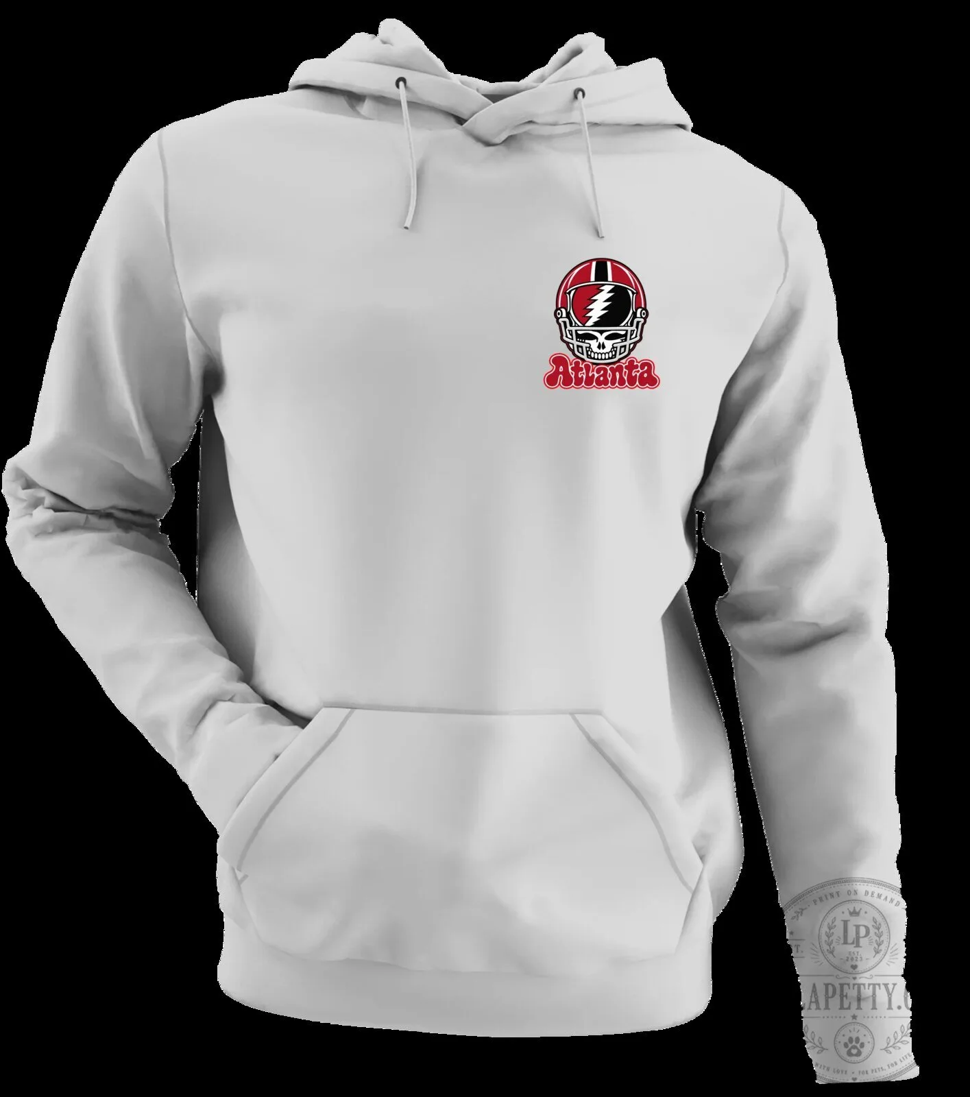 Atlanta Grateful Dead Stealie Helmet Light Blue Hoodie 20 Atlanta Grateful Dead Stealie Helmet Light Blue Hoodie